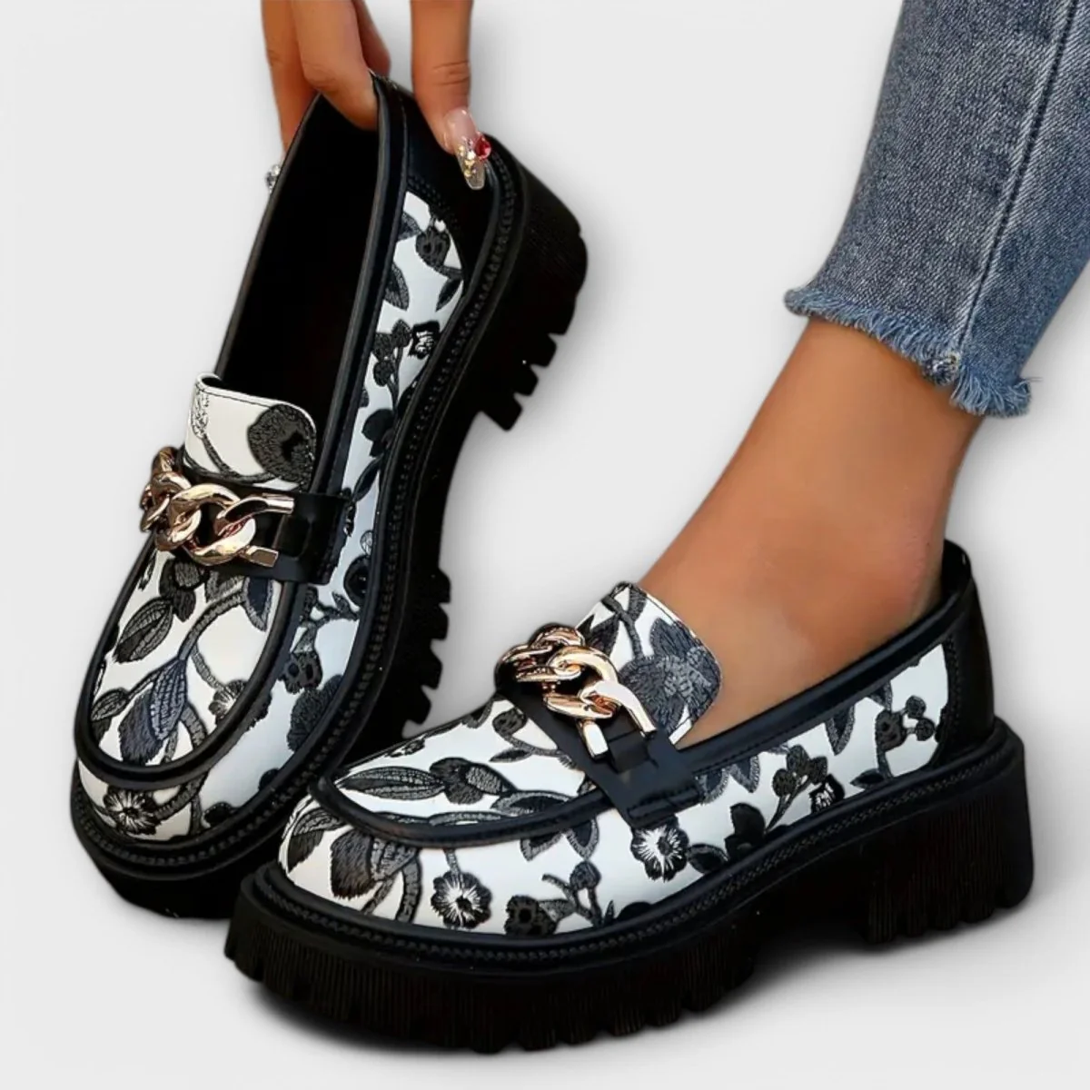 Sandra™ | Mocassins Clássicos Retro com Estilo - Image 6